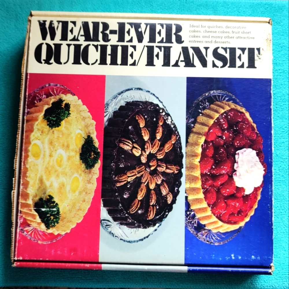 Wear-Ever Quiche/Flan Set